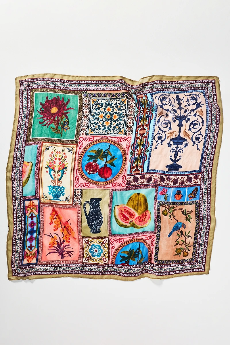 Vismaya 100% Silk Hair Scarf