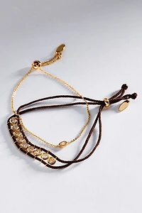 Crystal Corded Bracelet