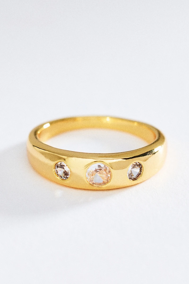 Organic Chunky Gemstone Ring