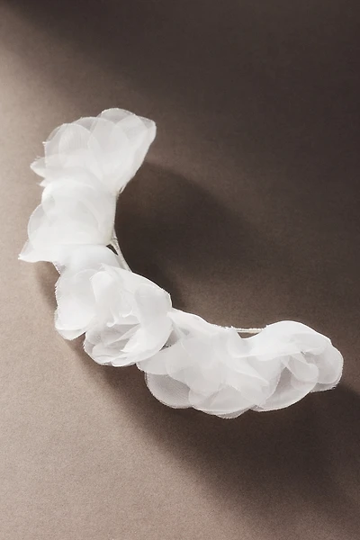 Pronovias Soft 3D Floral Headpiece