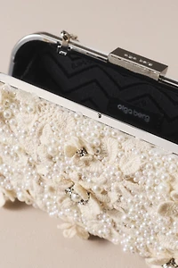 Olga Berg Beth Encrusted Clutch