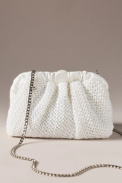 Olga Berg Amalia Petite Gathered Clutch