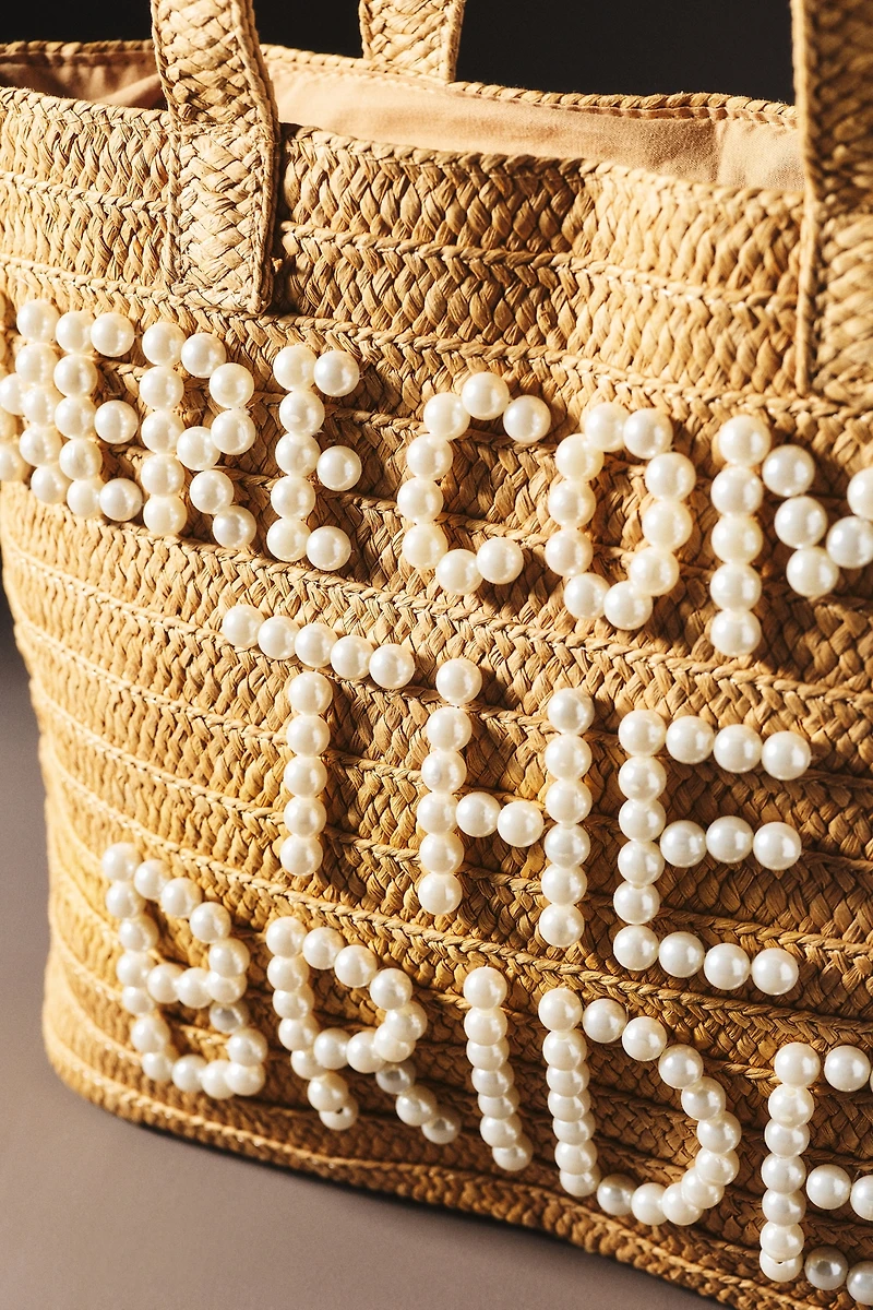 Untamed Petals Here Comes the Bride Tote Bag
