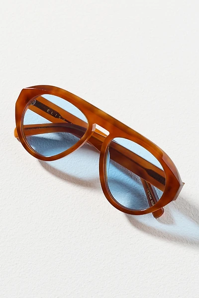 Elisa Johnson Oversized Aviator Sunglasses