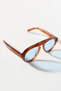 Elisa Johnson Oversized Aviator Sunglasses