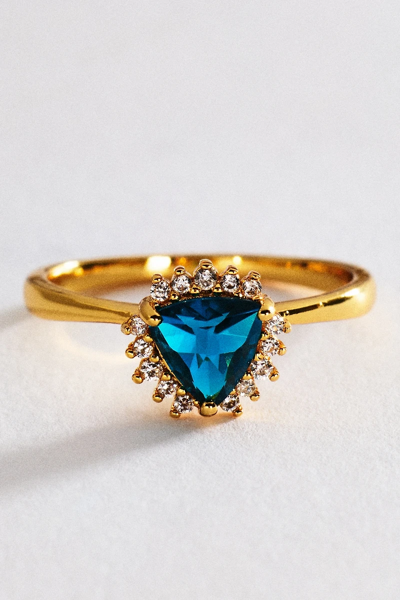 Solo Crystal Ring