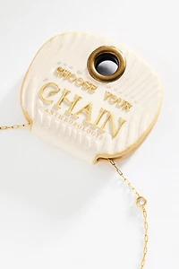 By Anthropologie Crystal Chain Necklace