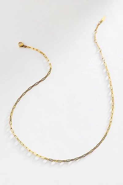 By Anthropologie Paperclip Chain Necklace