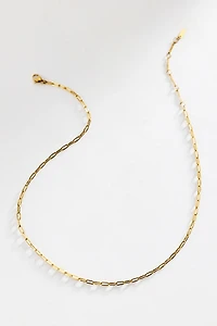 By Anthropologie Paperclip Chain Necklace