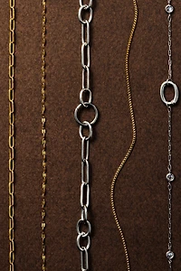 By Anthropologie Paperclip Chain Necklace