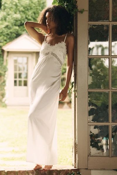 Kilo Brava Lace Trim Maxi Slip
