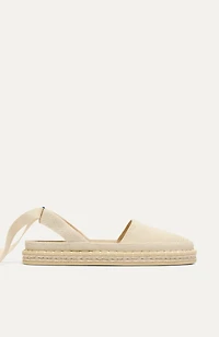 Rothy's The D'Orsay Espadrille Ankle-Wrap Flats