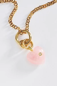 Maison Irem Line Heart Necklace