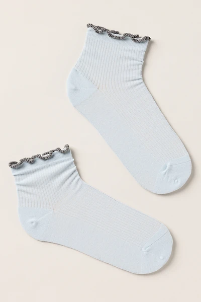 Casa Clara Indie Ruffle Cuff Socks
