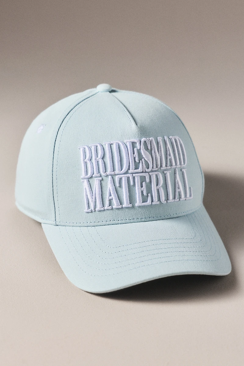 BRIDEMERCH Bridesmaid Material Baseball Cap