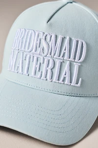 BRIDEMERCH Bridesmaid Material Baseball Cap