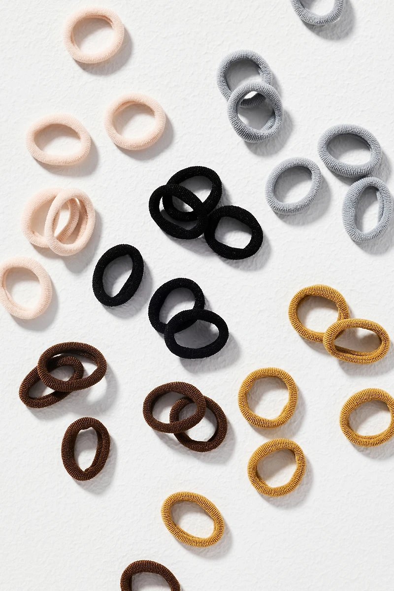 By Anthropologie Hair Tie Canister Set