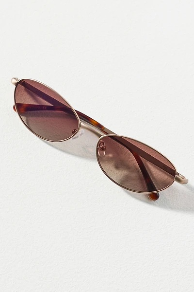 Eleventh Hour Oval Metal Frame Sunglasses
