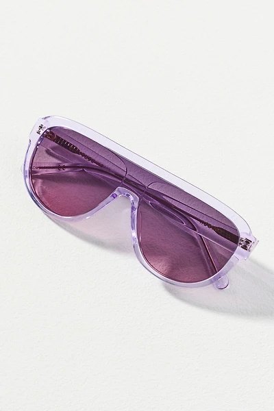 Eleventh Hour Translucent Aviator Sunglasses