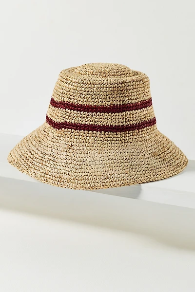 Wyeth Tali Raffia Bucket Hat