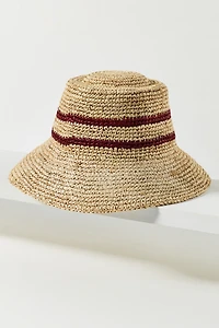 Wyeth Tali Raffia Bucket Hat