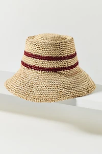 Wyeth Tali Raffia Bucket Hat
