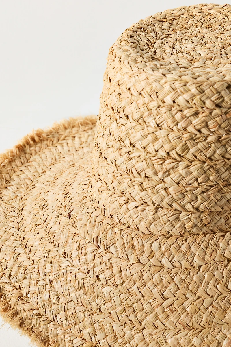 Wyeth Bali Raffia Bucket Hat