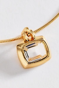 Gemstone Pendant Collar Necklace