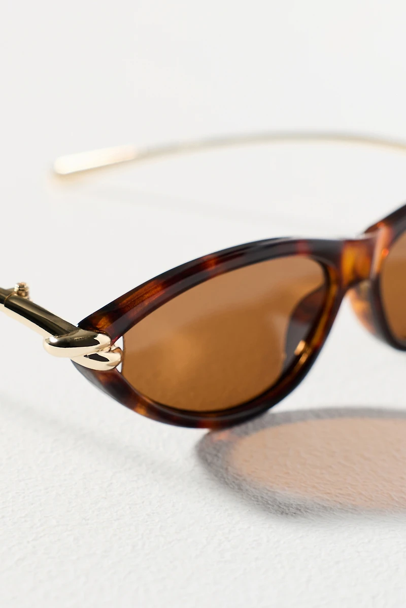 Fifth & Ninth Slim Cat-Eye Sunglasses