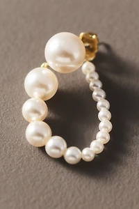 NADRI London Front-Back Pearl Earrings