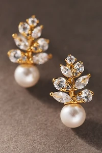 NADRI Baby's Breath Cluster Stud Earrings