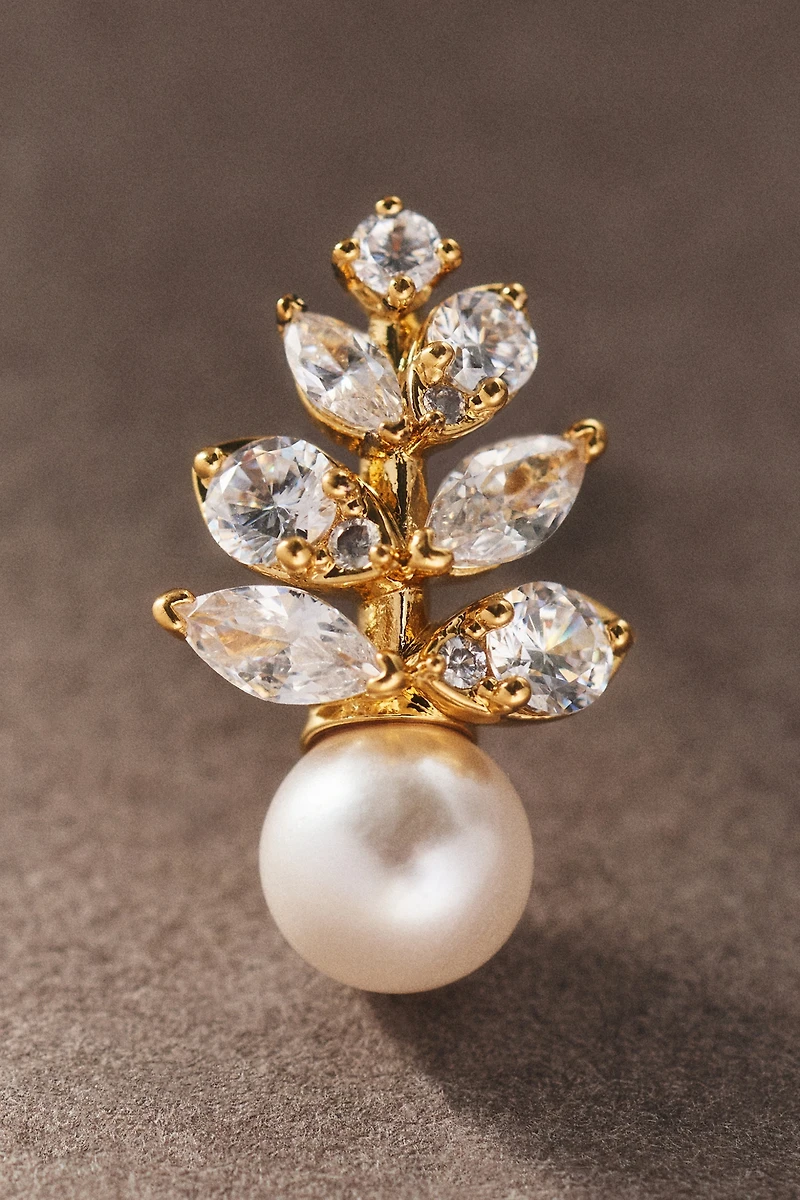 NADRI Baby's Breath Cluster Stud Earrings