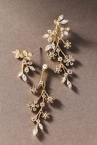 NADRI Baby's Breath Front-Back Earrings