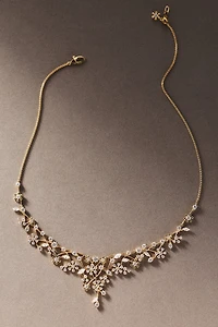 NADRI Baby's Breath Statement Necklace