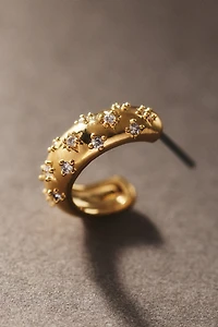 NADRI Starry Hoop Earrings