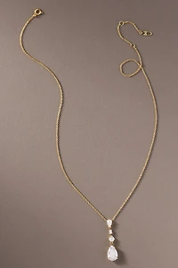 NADRI Runaway Pear Drop Necklace