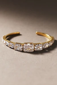 NADRI Naomi Graduated Crystal Cuff Bracelet