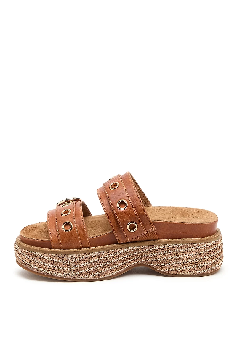 Kelsi Dagger Brooklyn Penny Platform Slides