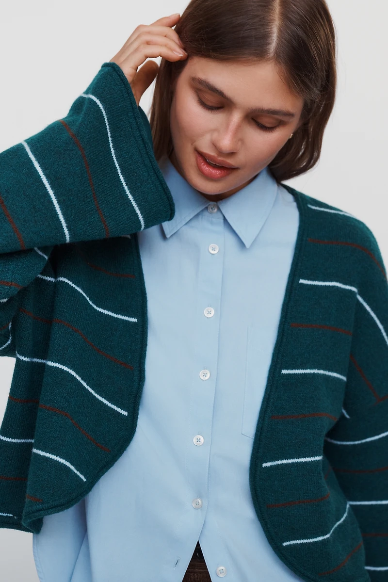 Bel Kazan Cropped Cardigan