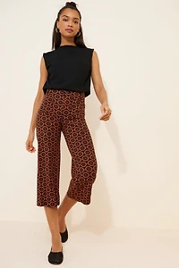Maeve The Colette Wide-Leg Ponte Pants
