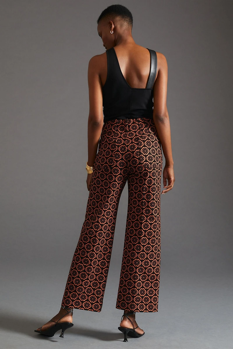 Maeve The Colette Wide-Leg Ponte Pants