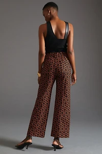 Maeve The Colette Wide-Leg Ponte Pants
