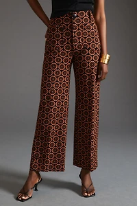 Maeve The Colette Wide-Leg Ponte Pants
