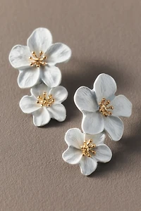 Stacked Floral Earrings