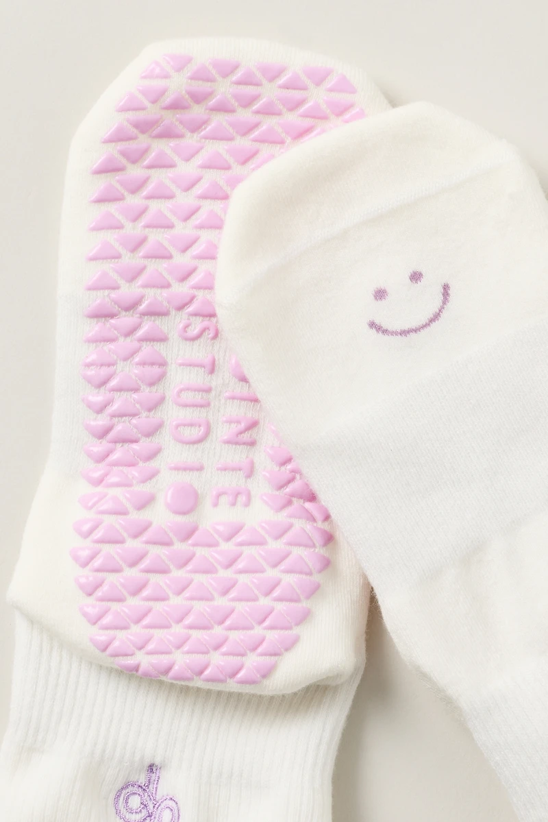 Pointe Studio x Daily Practice Pilates Grip Socks