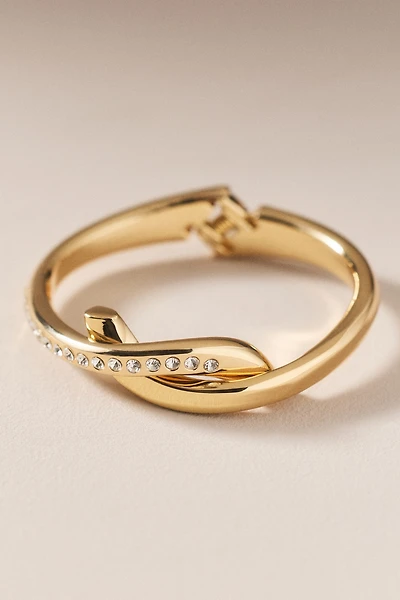 By Anthropologie Weddings Twisted Crystal Bracelet