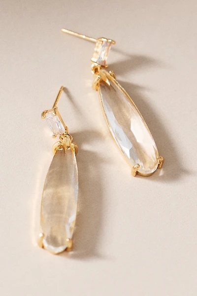 Studio Bride Baguette Dewdrop Earrings