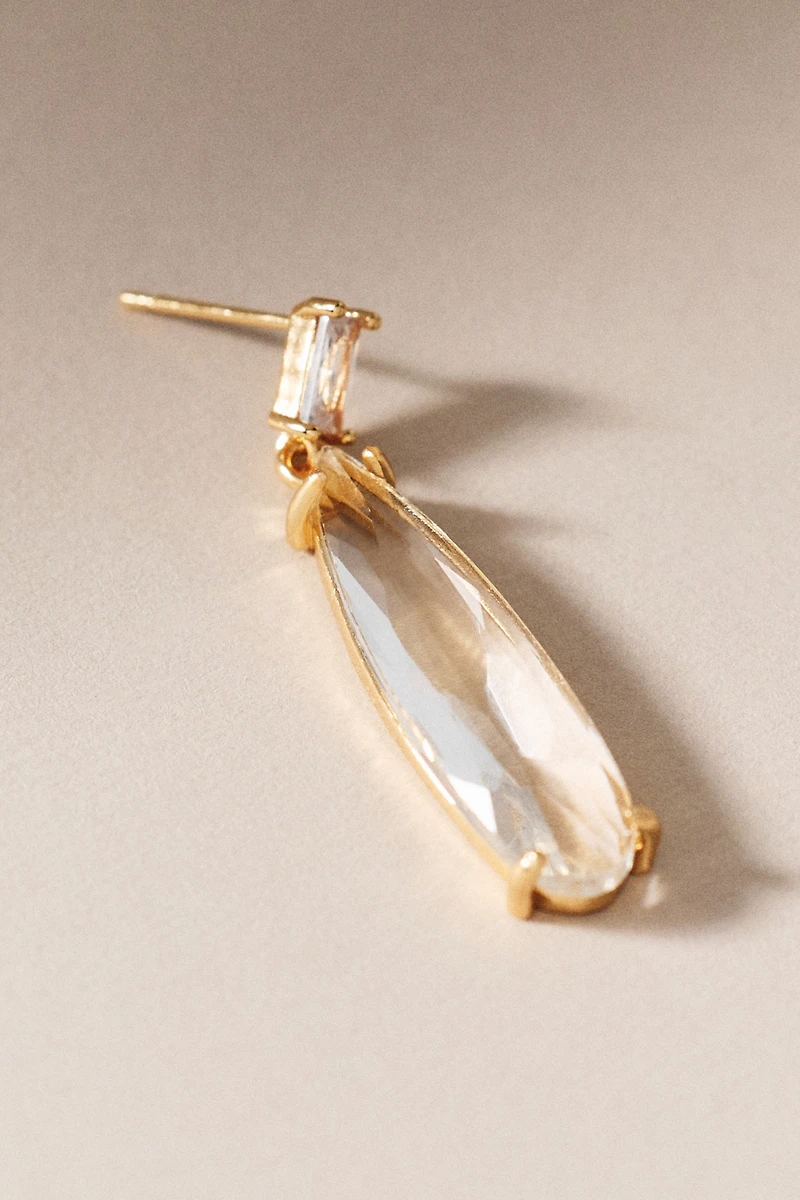 Studio Bride Baguette Dewdrop Earrings