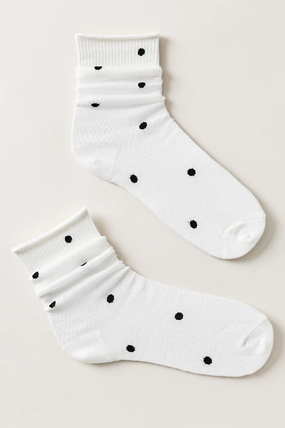 OK Originals Sheer Polka Dot Socks