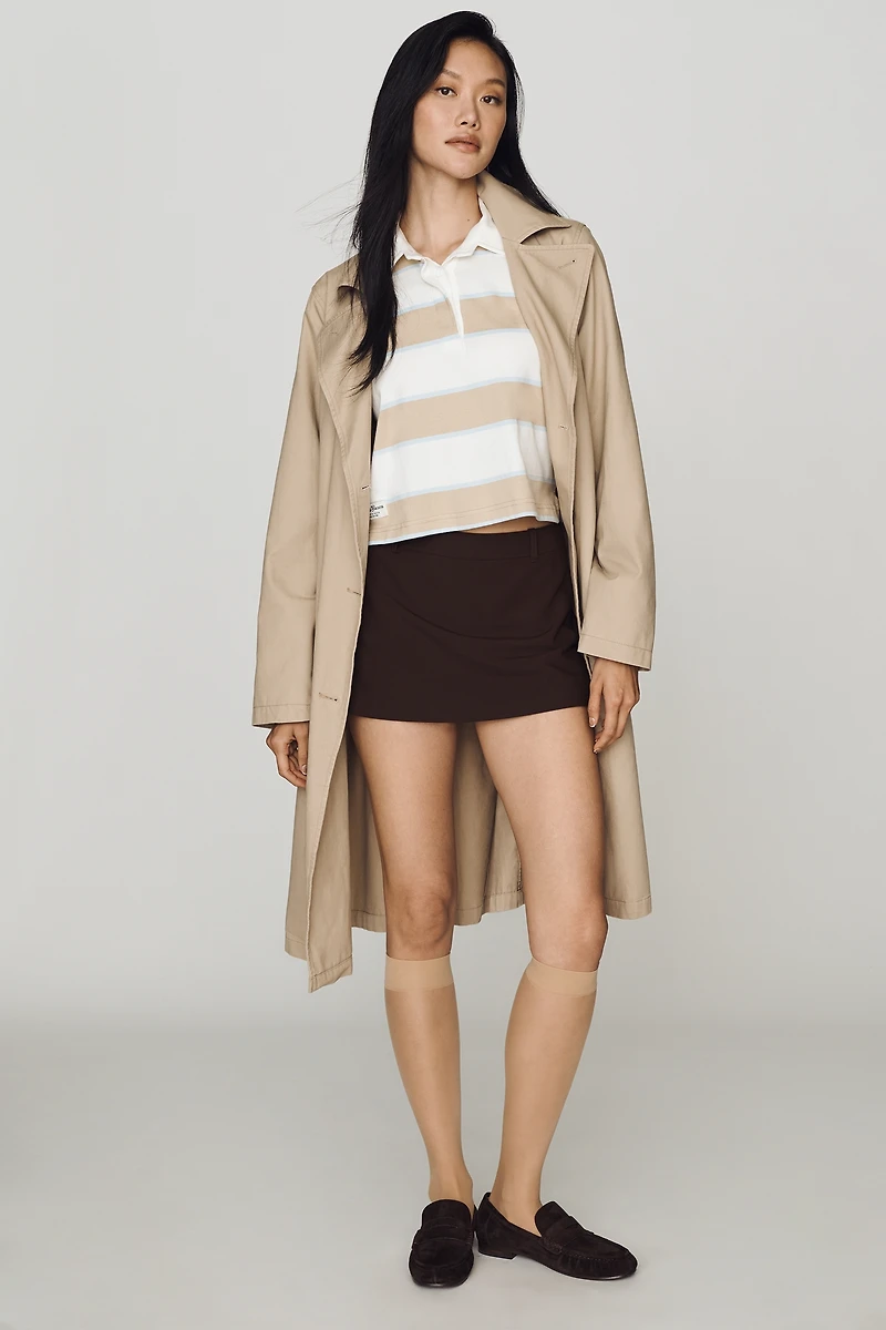 Stems Sheer Knee-High Socks, Set of 3